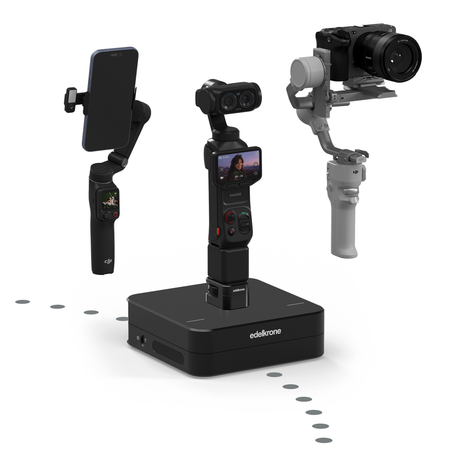edelkrone Dolly GO ultra-portable motorized table top gimbal dolly