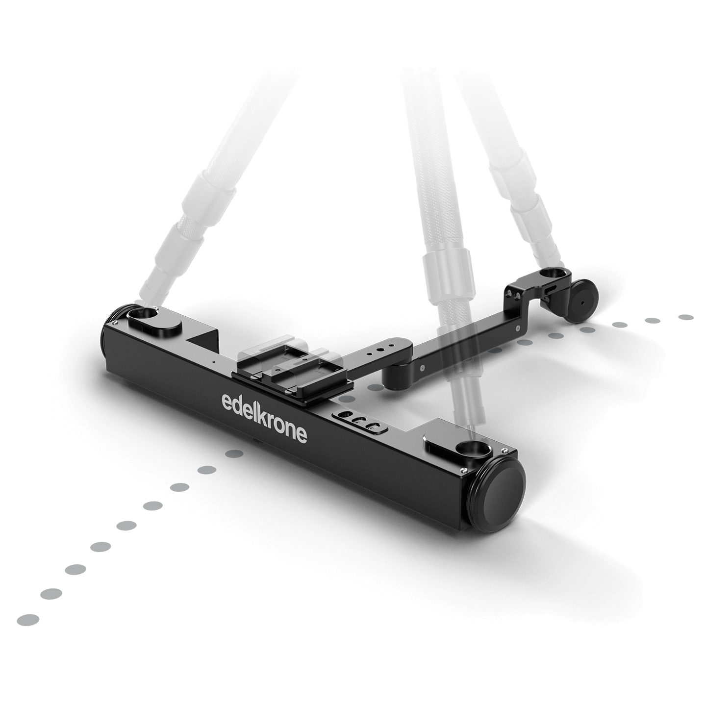 edelkrone DollyONE v2 product image showing curved path motion